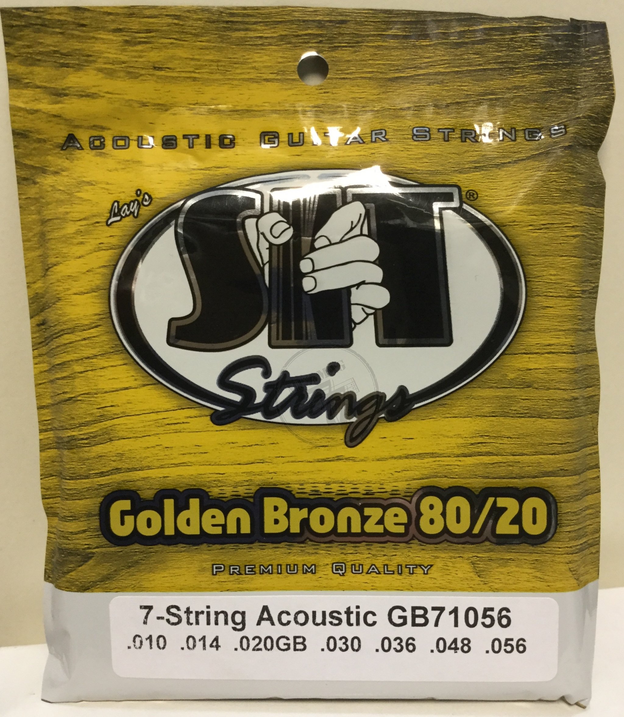 GOLDEN BRONZE Струны для 7-струнной акустической гитары SIT GB71056 (010-56)