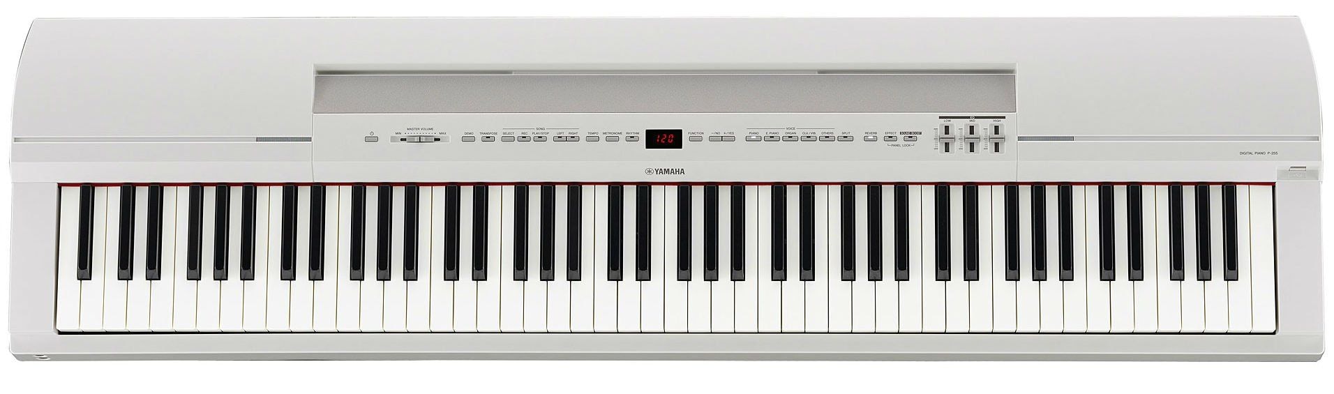 YAMAHA P-255WH цифровое пианино 88 клавиш 