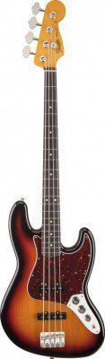 Fender Classic Series '60s Jazz Bass® Lacquer RW Fingerboard 3-Color Sunburst бас-гитара с чехлом