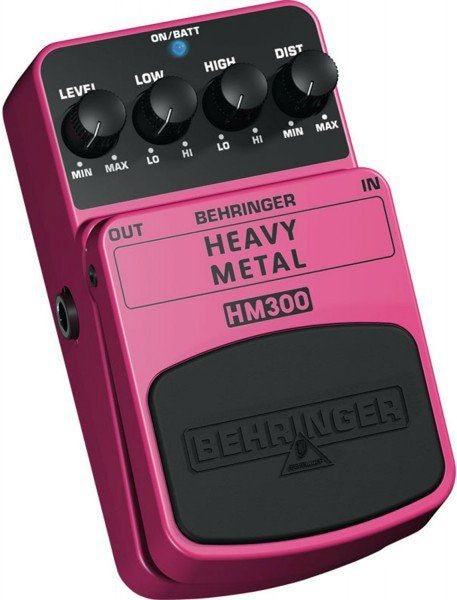 BEHRINGER HM300 HEAVY METAL - Педаль эффектов "хэви метал"