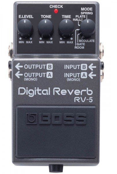 BOSS RV-5 Digital Reverb педаль для электрогитары