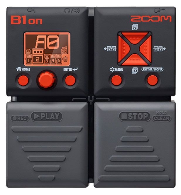 Zoom B1on процессор эффектов для бас-гитары