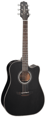 TAKAMINE G30 SERIES GD30CE-BLK электроакустическая гитара типа DREADNOUGHT, цвет черный