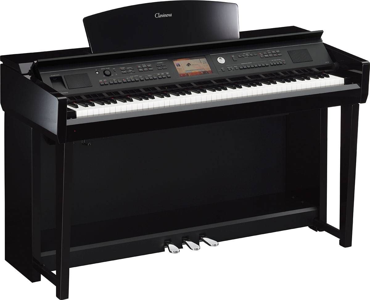 YAMAHA CVP-705PE цифровое пианино с автоаккомп. цвет Polish Ebony