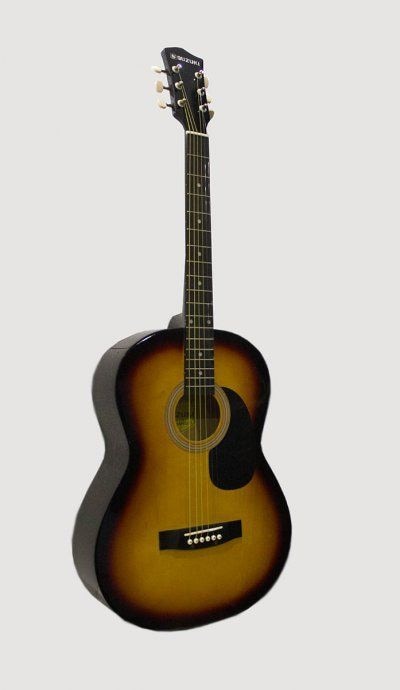 Suzuki SSG-6 SB ак.гитара , размер 4/4 (39”), цвет санберст, чехол в комплекте