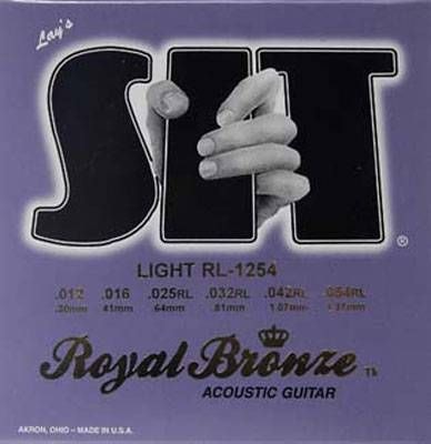 ROYAL BRONZE Струны для акустической гитары SIT RL1254 (12-16-25-32-42-54) 