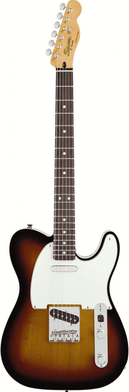 Fender Squier Classic Vibe Telecaster® Custom Rosewood Fingerboard 3-Color Sunburst