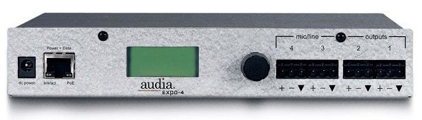 BIAMP AudiaEXPO-4 Модуль расширения: вход CobraNet на 4 line аналоговых выходов
