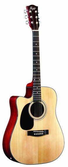 Электроакустическая гитара FLIGHT GD-802CEQ LH NA