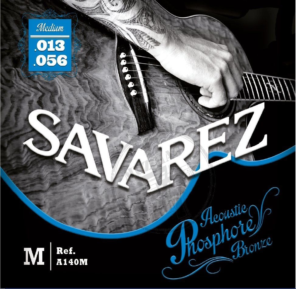 Acoustic F. Bronze Струны для акустических гитар SAVAREZ A140M (13-17-25-35-44-55) 