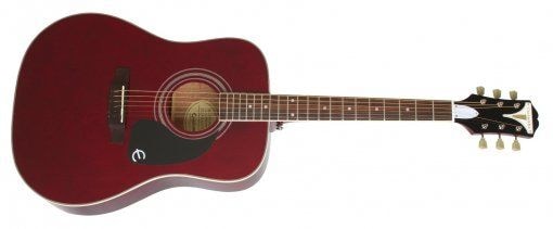 EPIPHONE PRO-1 PLUS Acoustic Wine Red акустическая гитара