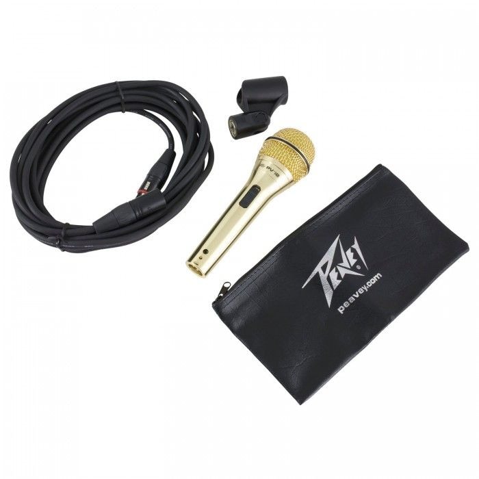 PEAVEY PVi 2G XLR Вокальный комплект с динамическим микрофоном, креплением и кабелем XLR-XLR