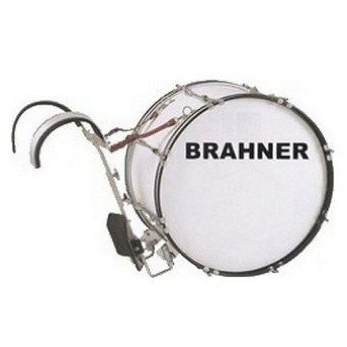 БАС-барабан (маршевый) BRAHNER MBD-2812H/WH