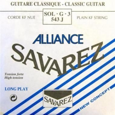 3-я струна для классической гитары SAVAREZ 543 J ALLIANCE (G-34) 