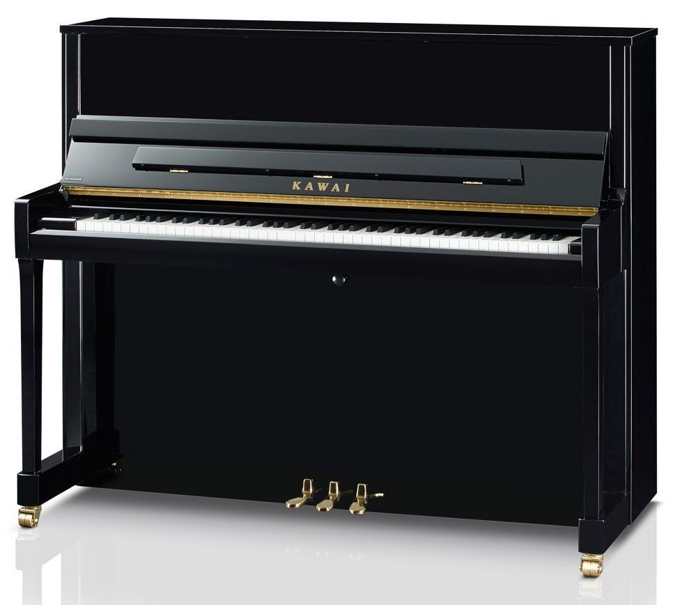 Kawai пианино K300 цвет черный полированный (M/PEP)