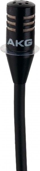 AKG CK77WRL петличный конденсаторный микрофон, круговой, черный, 3-контактный mini-XLR