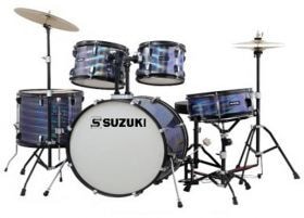 Suzuki SDS-306C BK барабанная установка цвет черный