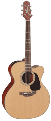 TAKAMINE PRO SERIES 1 P1JC электроакустическая гитара типа JUMBO CUTAWAY с кейсом, цвет натуральный