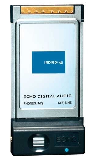 Echo Indigo DJ Аудиоинтерфейс PCMCIA 0х4