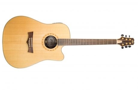 PEAVEY DW-4CE Acoustic NAT Электроакустическая гитара с тюнером