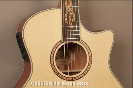 Электроакустическая гитара CRAFTER PK-Maho Plus