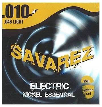 Nickel Essential Струны для электрогитар SAVAREZ S50L (10-13-18-26-36-46)