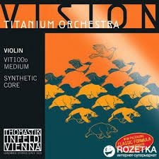Струны для скрипки THOMASTIK Vision Titanium Orchestra (VIT100O) 4/4 комплект