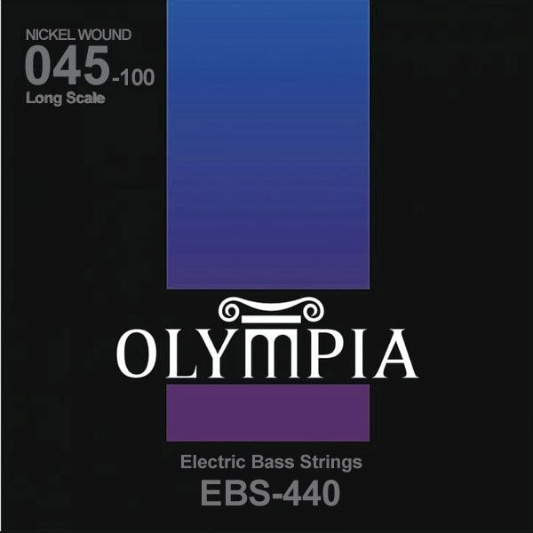 Olympia EBS440 струны для бас-гитары Nickel Wound 