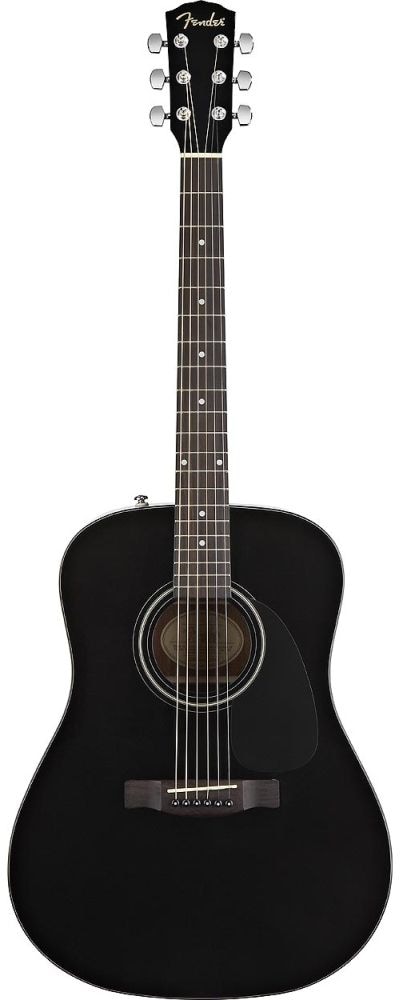 FENDER CD-60 DREADNOUGHT BLACK акустическая гитара