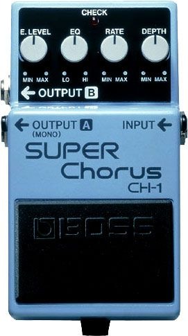 BOSS CH-1 Super Chorus педаль для электрогитары