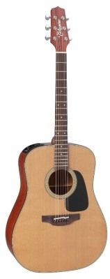 TAKAMINE PRO SERIES 1 P1D электроакустическая гитара типа DREADNOUGHT с кейсом, цвет натуральный