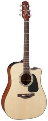 TAKAMINE PRO SERIES 2 P2DC электроакустическая гитара типа DREADNOUGHT CUTAWAY с кейсом, цвет натуральный