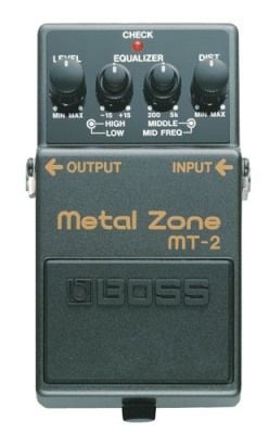 BOSS MT-2 Metal Zone педаль для электрогитары