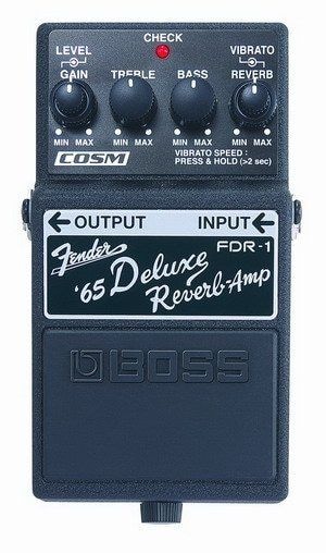 BOSS FDR-1 - Fender '65 Deluxe Reverb-Amp педаль для электрогитары