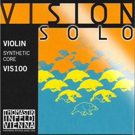 Струны для скрипки THOMASTIK Vision Solo VIS100 4/4 комплект. Для профессионалов