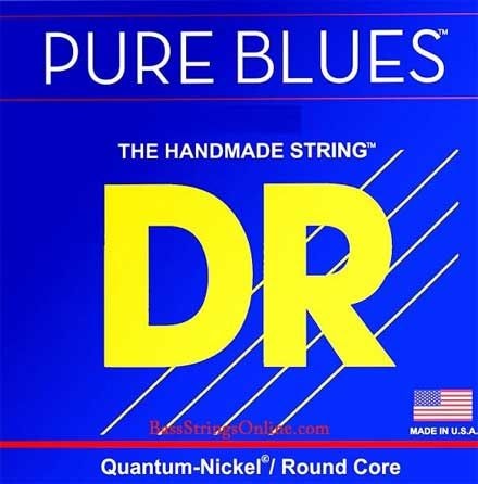 PURE BLUES Струны для бас гитар DR PB-45 (45-105)