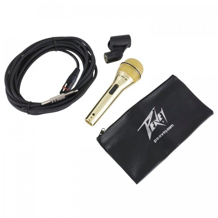 PEAVEY PVi 2G 1/4" Вокальный комплект с динамическим микрофоном, креплением и кабелем XLR-1/4