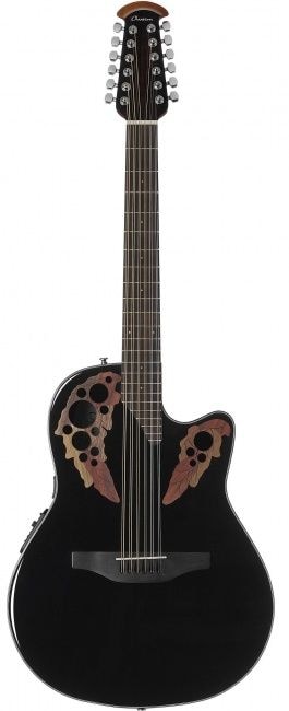 OVATION CE4412-5 Celebrity Elite Mid Cutaway Black электроакустическая гитара