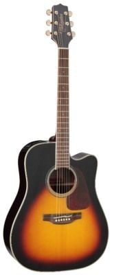 TAKAMINE G70 SERIES GD71CE-BSB электроакустическая гитара типа DREADNOUGHT CUTAWAY, цвет санберст