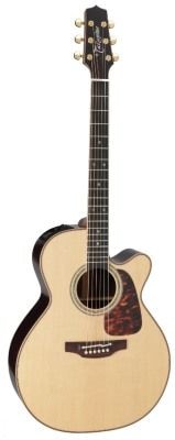 TAKAMINE P7NC электроакустическая гитара типа NEX CUTAWAY с кейсом, цвет натуральный