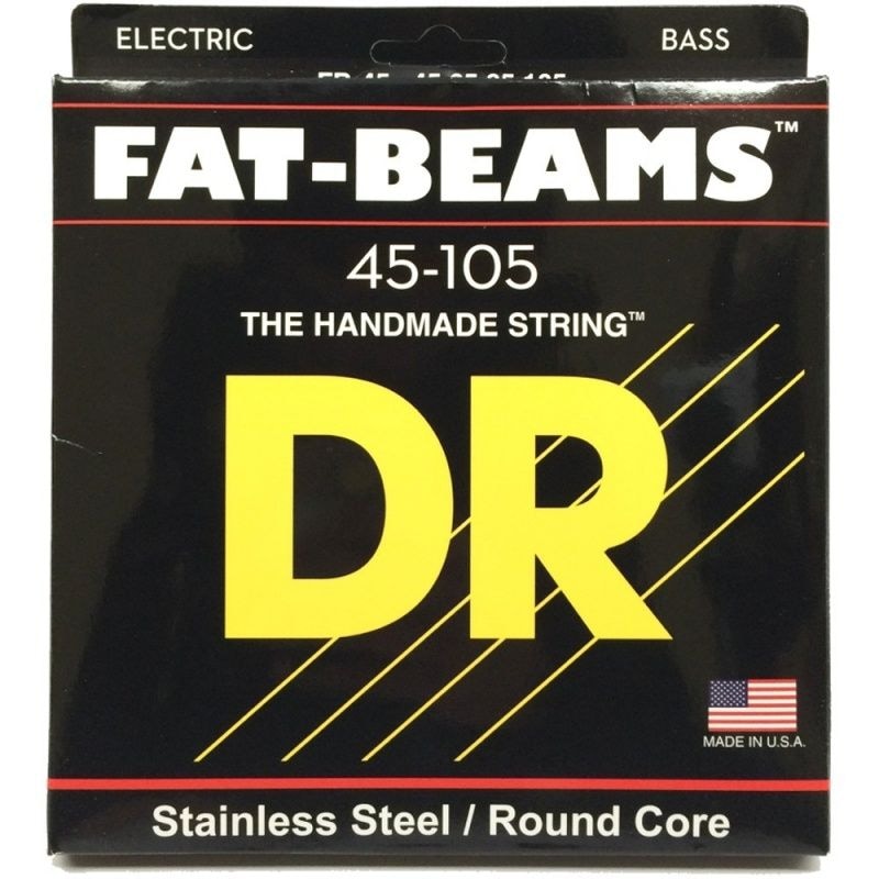 FAT-BEAMS Струны для бас гитар DR FB-45 (45-105)