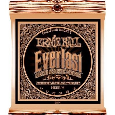 Ernie Ball 2544 струны для акуст.гитары Everlast Phosphor Bronze Medium