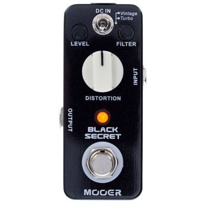 MOOER Black Secret - педаль гитарная Distortion (Proco Rat)