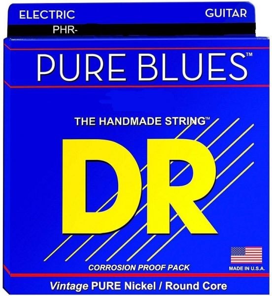 PURE BLUES Струны для электрогитар DR PHR-10 (10-46)