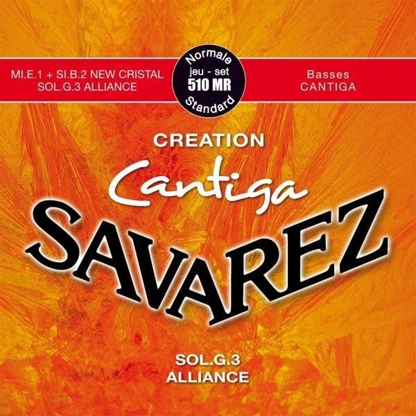 CREATION CANTIGA Струны для классических гитар SAVAREZ 510 MR (29-33-33-30-34-43)