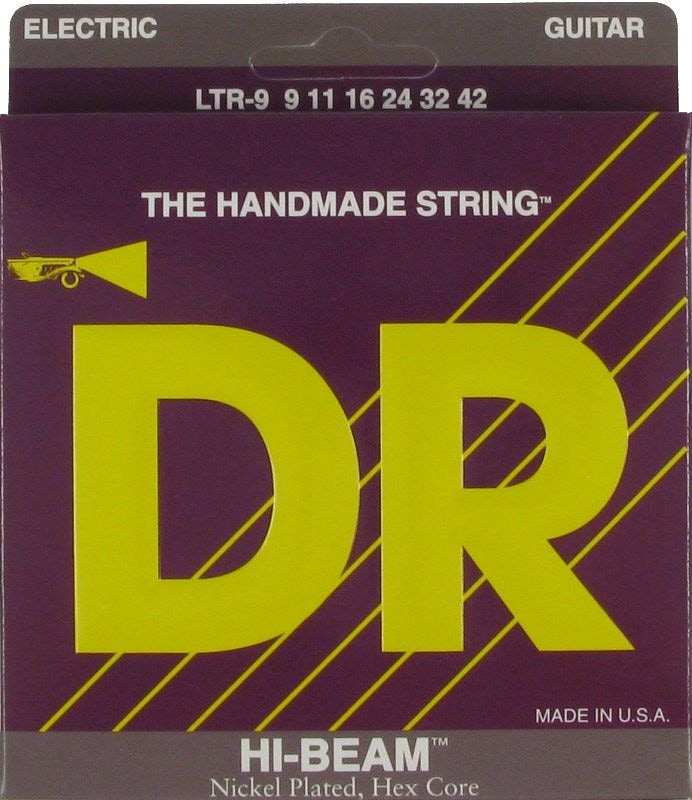 HI-BEAM Струны для электрогитар DR LTR-9 (9-42) 