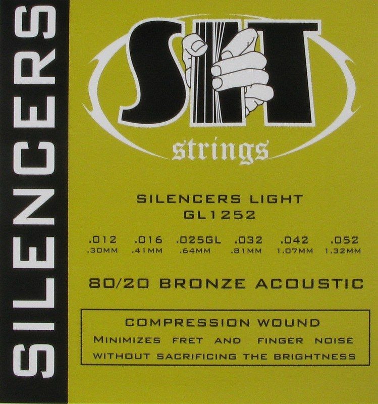 SILENCERS Струны для акустической гитары SIT GL1252 (12-16-25-32-42-52)