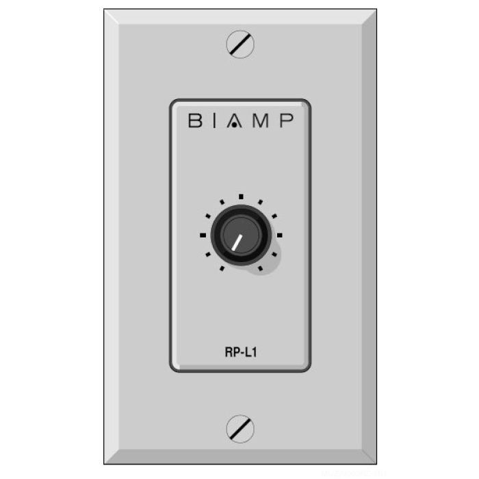 BIAMP RP-L1 Удаленная панель регулировки громкости (потенциометр) одного канала