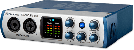 PreSonus Studio 24 аудио/MIDI интерфейс, USB 2.0