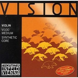 Струны для скрипки THOMASTIK Vision VI100 4/4 комплект. 